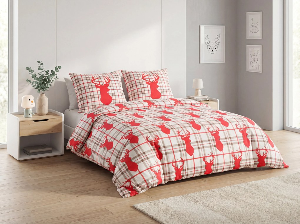 Obliečky z Renforcé bavlny KITZBUHL vzorované Rozmer obliečky: 80 x 80 cm | 135 x 200 cm