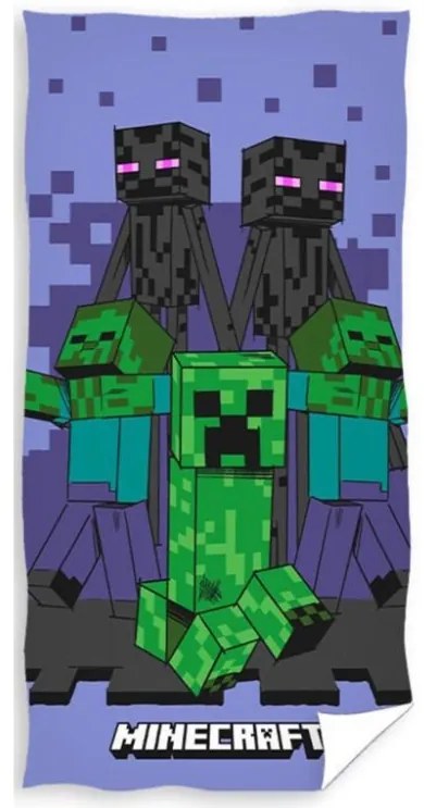 Detská osuška  Minecraft Enderman Monster 70x140 cm