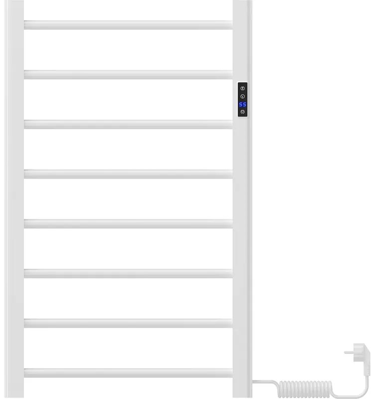 Mexen Oso, elektrické vykurovacie teleso na postavenie 910x500 mm, 200 W, biela, W304-0910-500-00-20