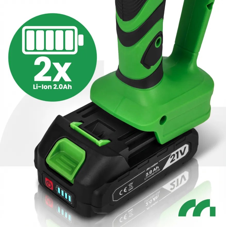 Akumulátorové nožnice na trávu a živý plot 2v1 MasterHedge-500W