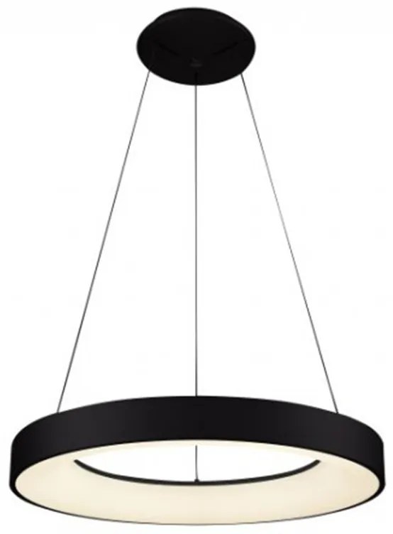 LED luster AZzardo Santana Farba: Drevo, Veľkosť: 60, Verzia: CCT + dialkový