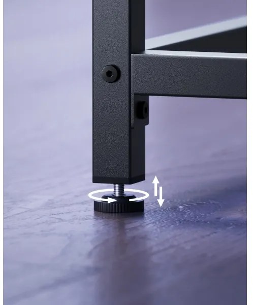 Písací stôl SOLEA čierny