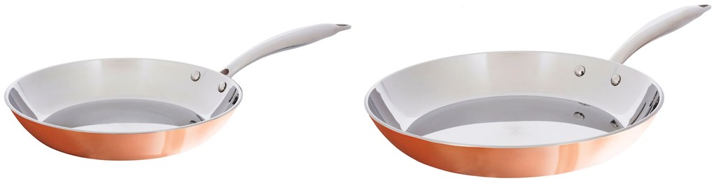 Silvercrest®  Panvica s medenou vrstvou Premium, 24 cm + 28 cm  (800011127)