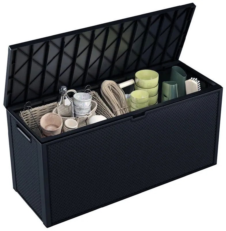 Záhradný box EMILY STORAGE BOX 280L Grafitový