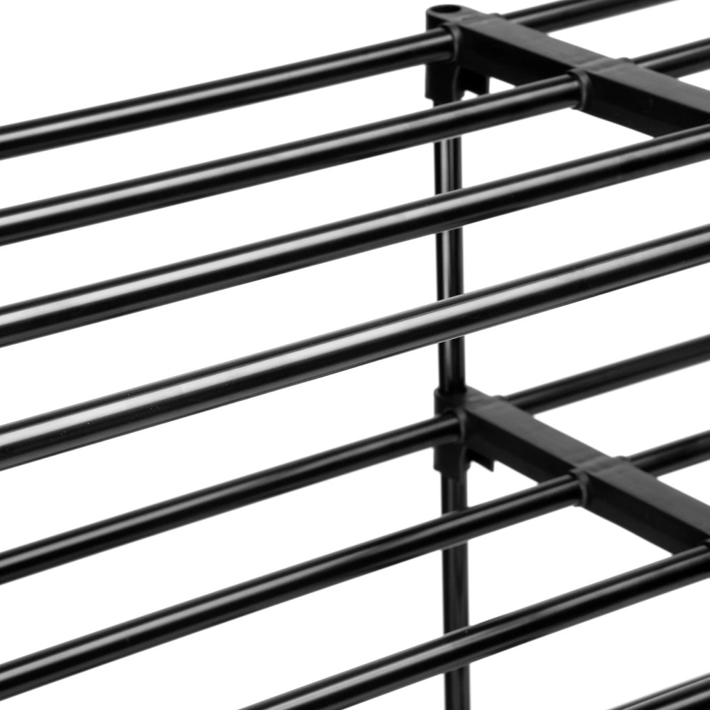 Modulární botník Aron 90 cm černý