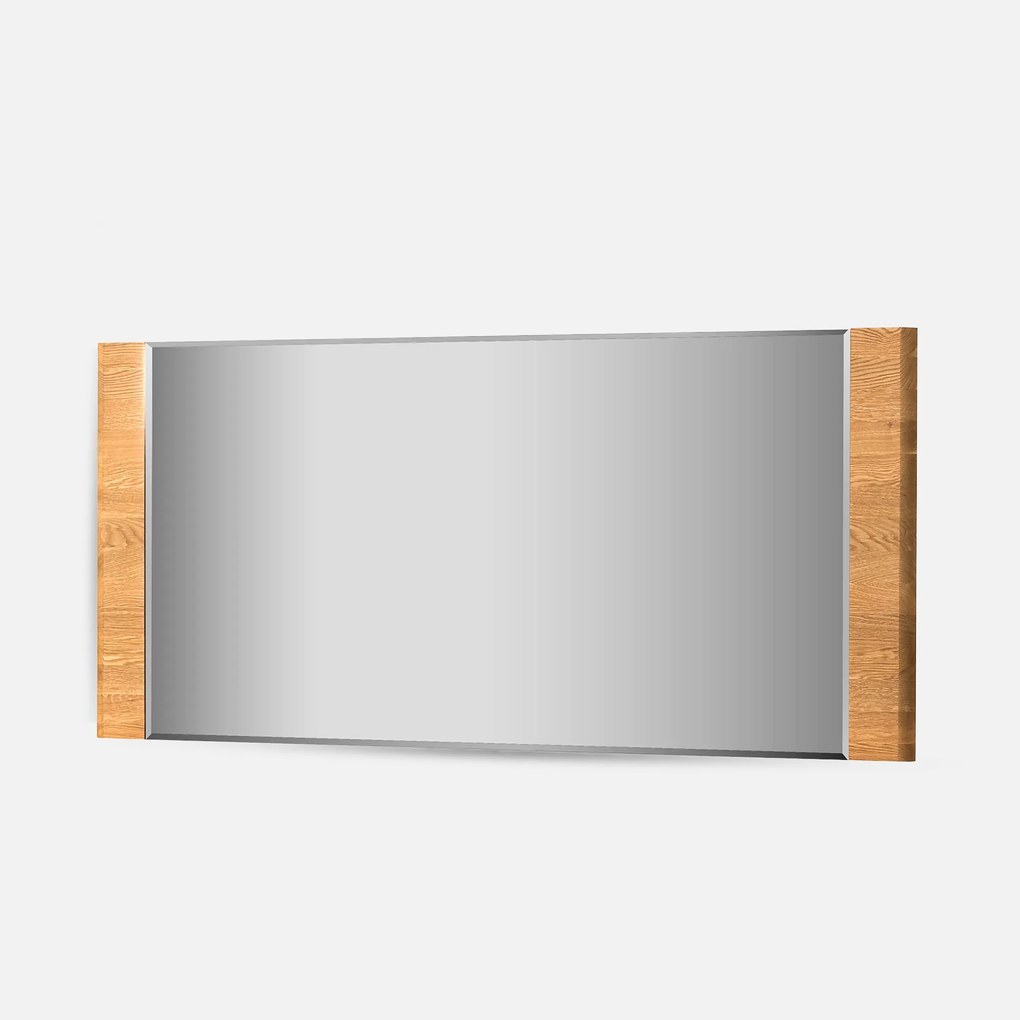 Nástěnné zrcadlo London 80 140 cm z masivu dub přírodní