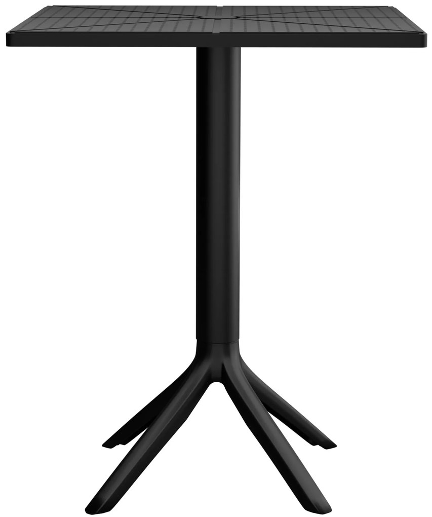 Stôl Nuvela 60x60 cm - čierna