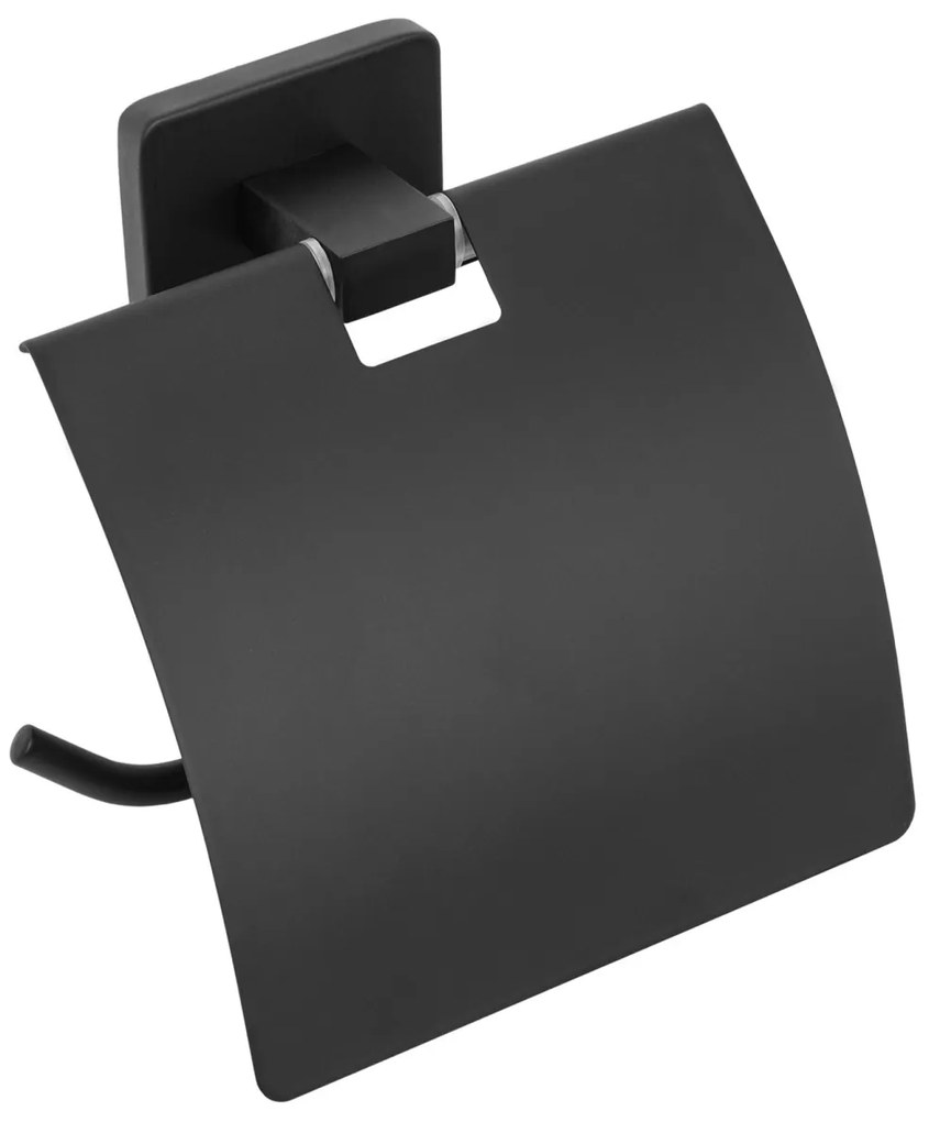 Držiak na toaletný papier Oste čierny mat