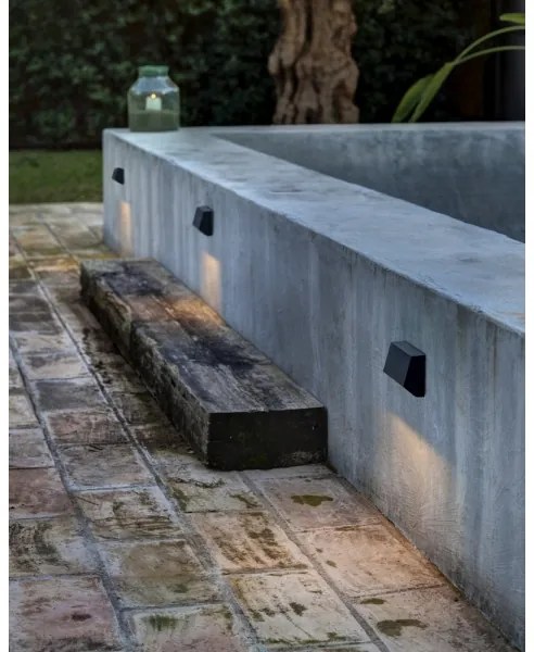 FARO 70657 - LED Vonkajšie nástenné svietidlo MUST-1 LED/2W/230V IP65