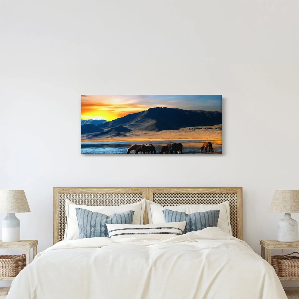 Obraz - Napájadlo (120x50 cm)