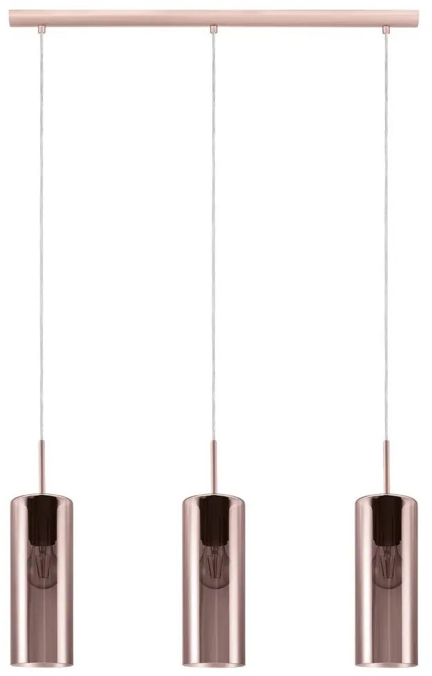 Eglo 98699 - Luster na lanku SELVINO 3xE27/15W/230V