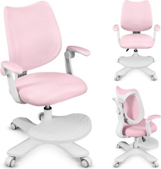 Detská otočná stolička Mark Adler Junior 4.6 Pink