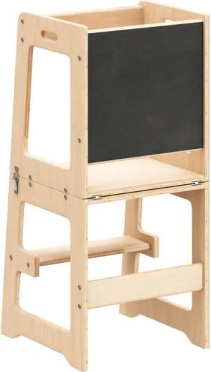 Učiaca veža 3v1 Mooby 35 naturálna