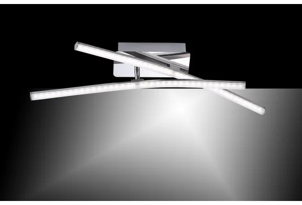 Leuchten Direkt 11270-55 - LED Prisadený luster SIMON 2xLED/5W/230V matný chróm