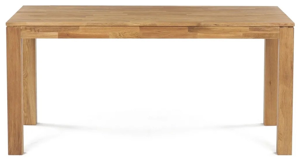 Jedálenský stôl 160 x 90 cm, dub, XL