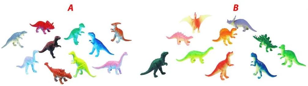 Dinosaury, 10 ks vo vrecku, 2 druhy
