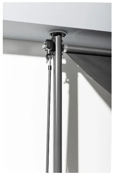 Livarno home Upínacia markíza, 200 x 150 cm, antracitová  (100386439)