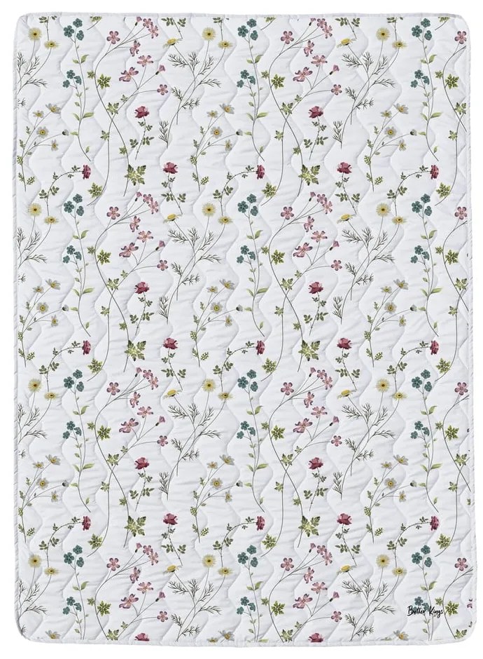 Prešívaná deka a obliečka na vankúš v súprave z bavlneného saténu 140x200 cm – Butter Kings