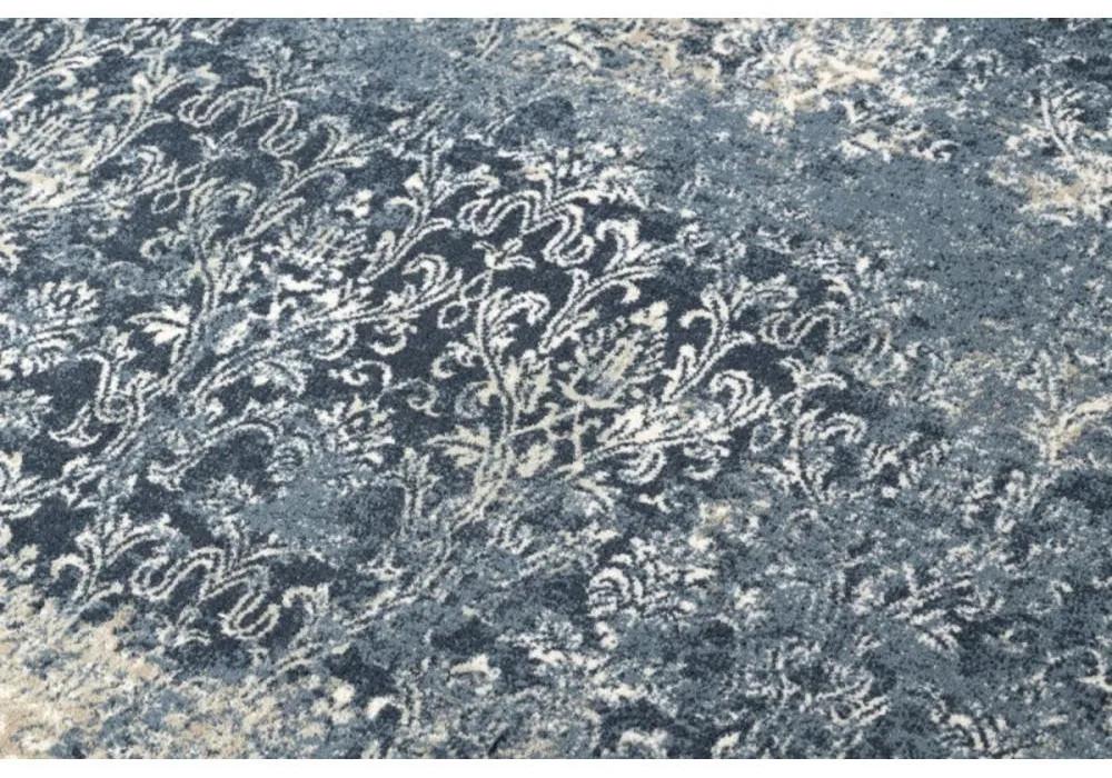 Vlnený kusový koberec Gohar modrý 240x340cm