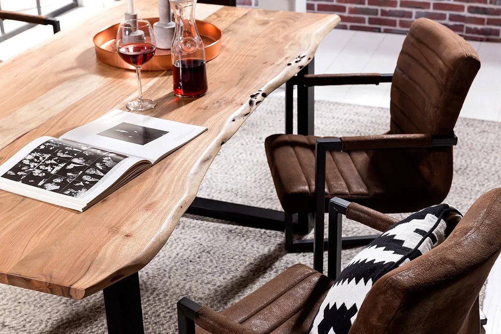 Jedálenský stôl TABLES & BENCHES CURVE RECTANGLE 200 × 100 × 76 cm rozmer stola v závislosti na zvolenom variante SIT MÖBEL
