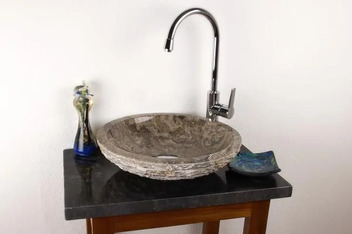 Divero Divero umývadlo z prírodného kameňa Turin D00655