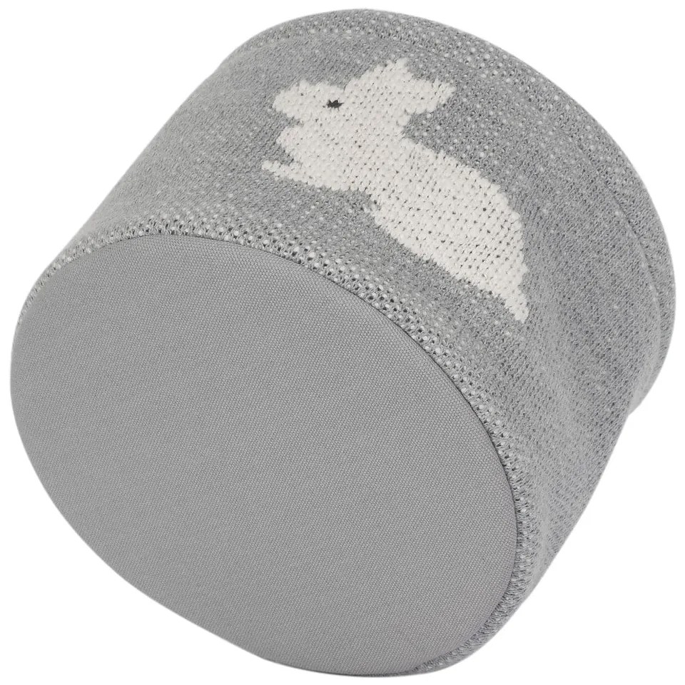 Sivý bavlnený organizér Kindsgut Bunny, ø 16 cm