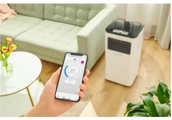 Sencor - Inteligentná mobilná klimatizácia 3v1 1050W/230V 10000 BTU Wi-Fi + DO