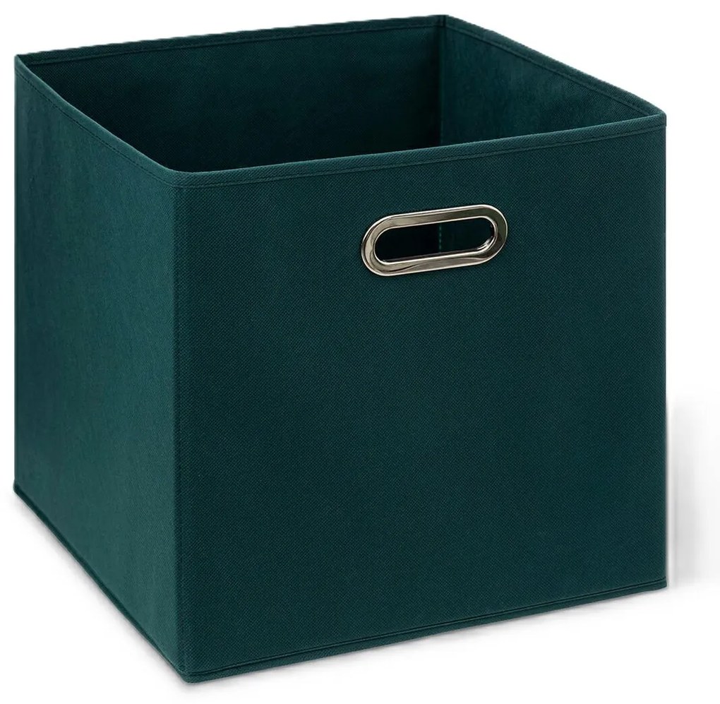 Úložný box Simple, 31x31x31 cm, tmavotyrkysová