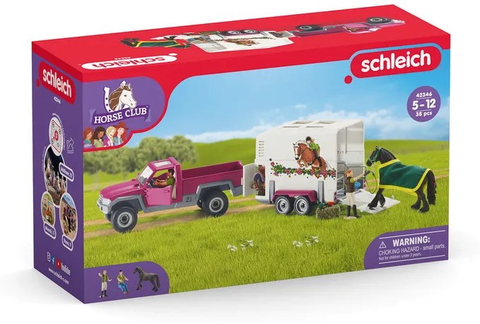 Schleich 42346 Auto s konským prívesom Horse Club (100348462)