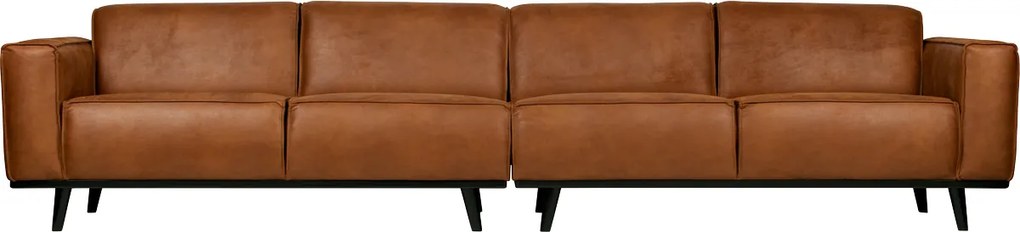 BePureHome Statement XL 372 cm veľká sedacia súprava - Koňak