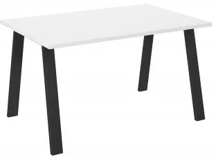 Jedálenský stôl Kermit 138x67 (biela) (pre 4- 6 osob). Vlastná spoľahlivá doprava až k Vám domov. 1033071