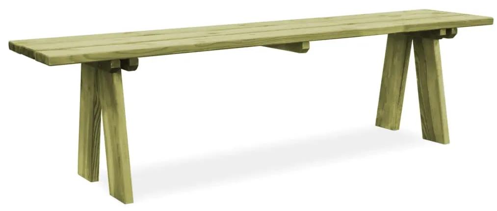 vidaXL Záhradná lavička 170 cm, impregnovaná borovica