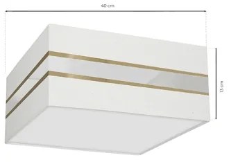 Stropné svietidlo ULTIMO 2xE27/60W/230V biela
