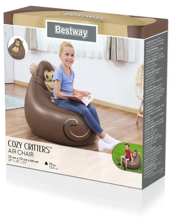 Bestway Nafukovací vak - opica 75116