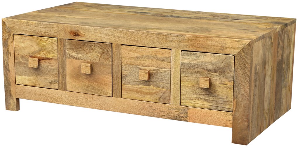 furniture-nabytek.cz - Konferenční stolek mangové dřevo 110x40x60