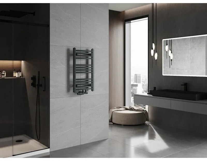 Mexen Ares, vykurovacie teleso 700x400 mm, 240 W, antracitová, W102-0700-400-00-66