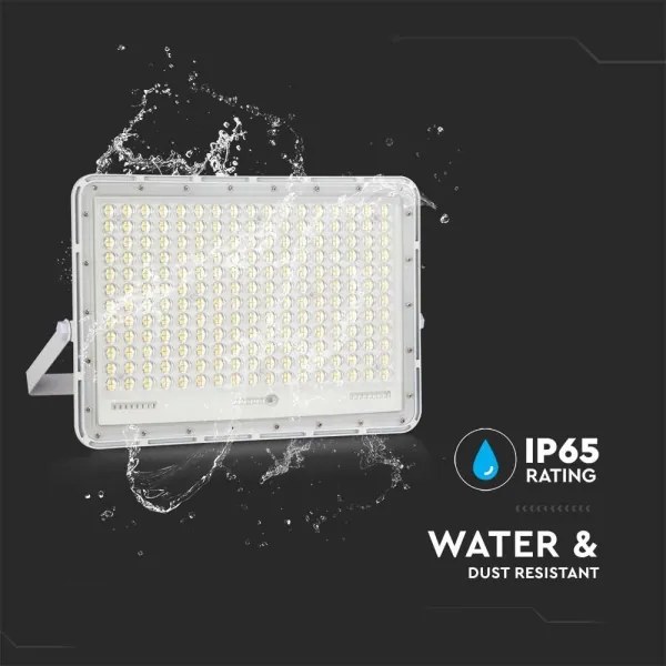 LED Vonkajší solárny reflektor LED/30W/3,2V 4000K biela + DO