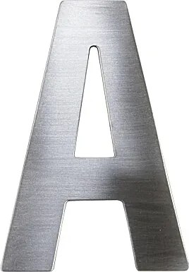 Nerezové písmeno v plochom „2D“ prevedení RICHTER RN.75L, B, RICHTER Nerez matný