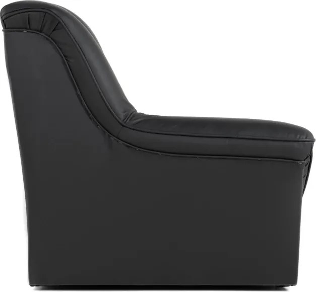 Kožené kreslo Dubaj LUX, béžová (k-10)