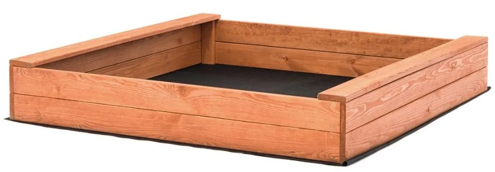 Drevené pieskovisko s lavičkami 150 cm