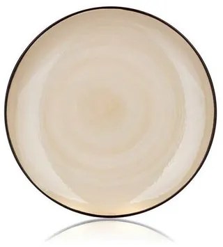 Banquet Tanier plytký PALAS, 27 cm, krémová