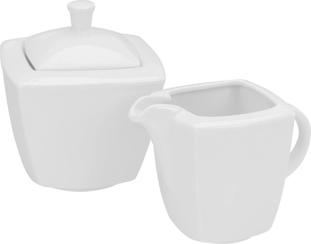 XXXLutz SADA NÁDOB NA MLIEKO A CUKOR porcelán keramika Creatable - Jedálenské sety - 007768011707