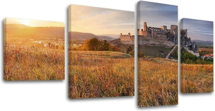 Obraz na plátne 4 dielny SLOVENSKO SK020E40