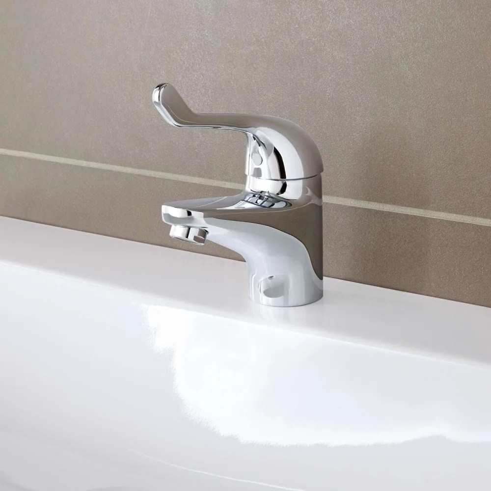 GROHE Euroeco Special páková umývadlová batéria (pre zdravotnícke účely), bez odtokovej súpravy, výška výtoku 62 mm, chróm, 32789000