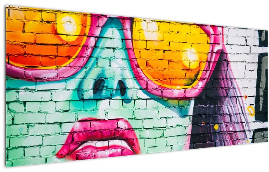 Obraz - Graffiti (120x50 cm)