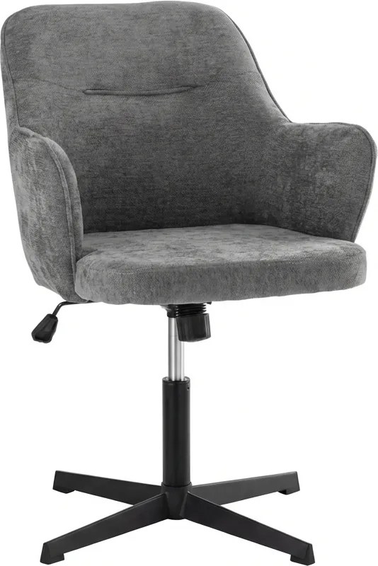 Sada 2 ks sivého kancelárskeho kresla NERIS