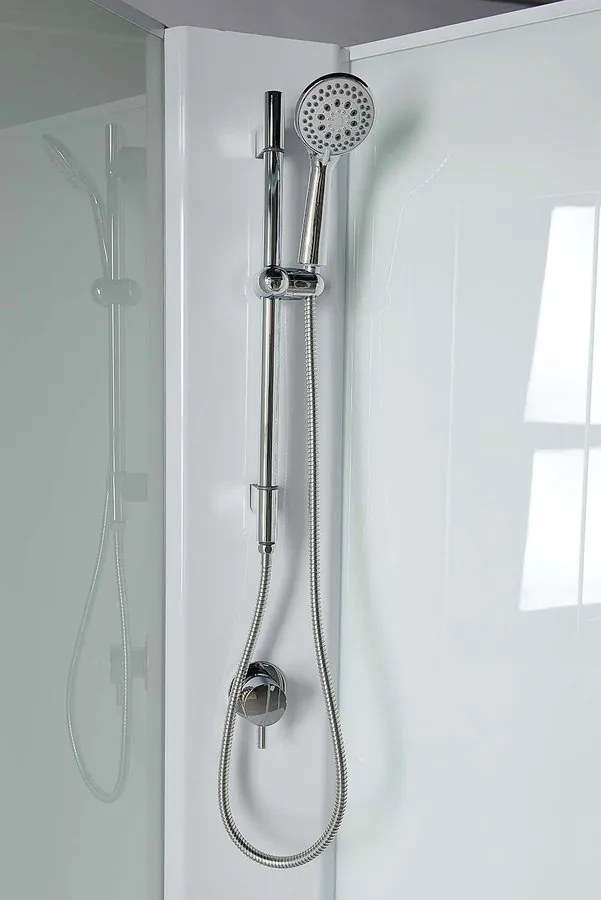 Aqualine Sapho, AIGO sprchová vanička 900x900 mm s príslušenstvom, YB93-1