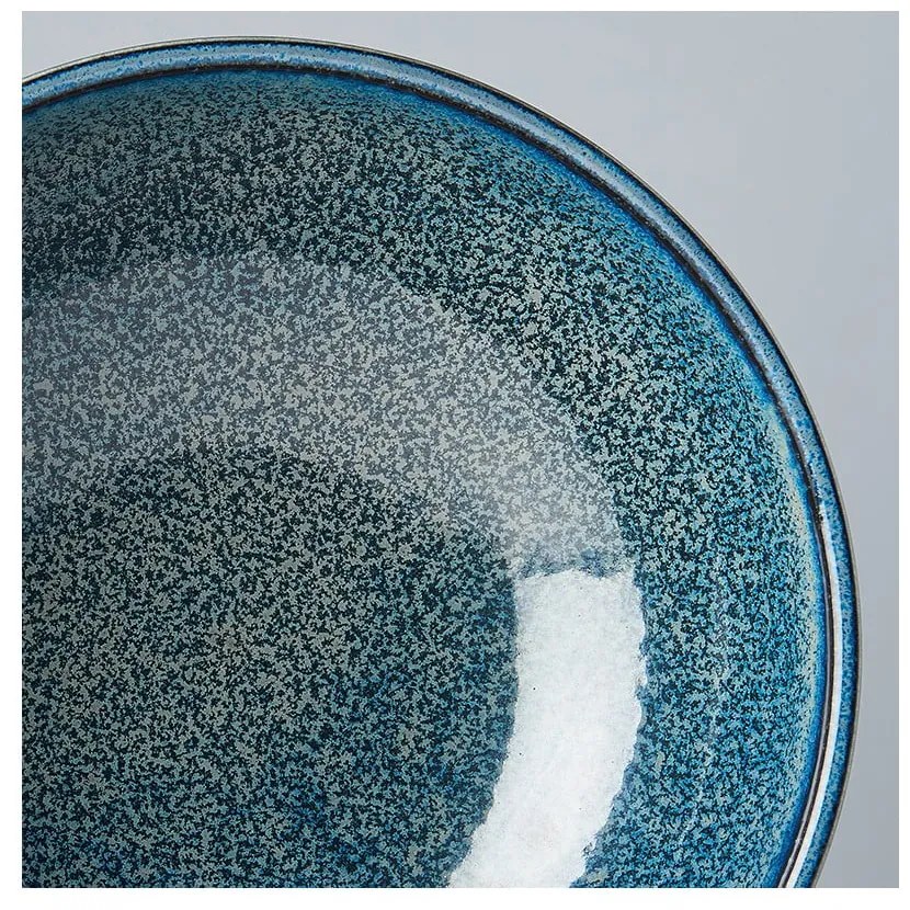 Modrá keramická miska Mij Indigo, ø 21 cm