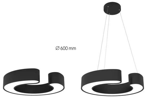 Immax NEO 7133 - LED SMART Stmievateľné svietidlo CÉČKO LED/52W/230V + DO 60 cm
