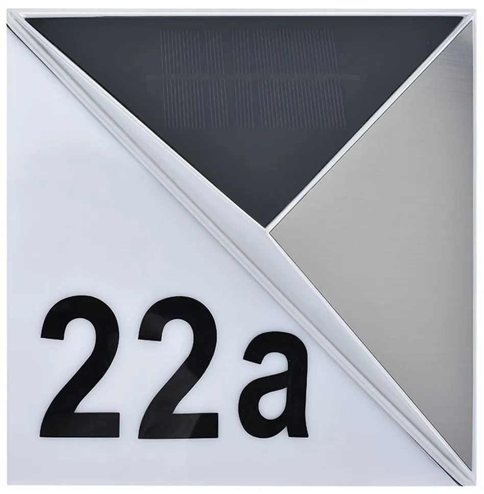 Spot-Light 6710402 - LED Solárne domové číslo LED/3x0,1W/2,4V IP44